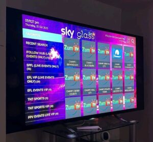 sky glass iptv reseller panel