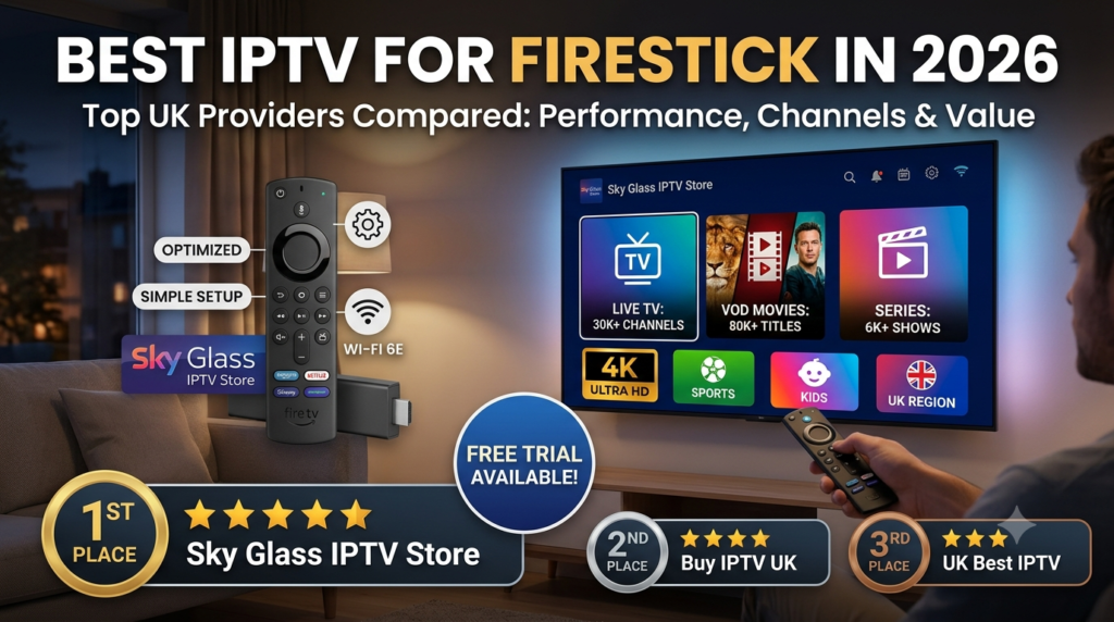 Best IPTV for Firestick in 2026 — Top Providers Ranked & Reviewed
