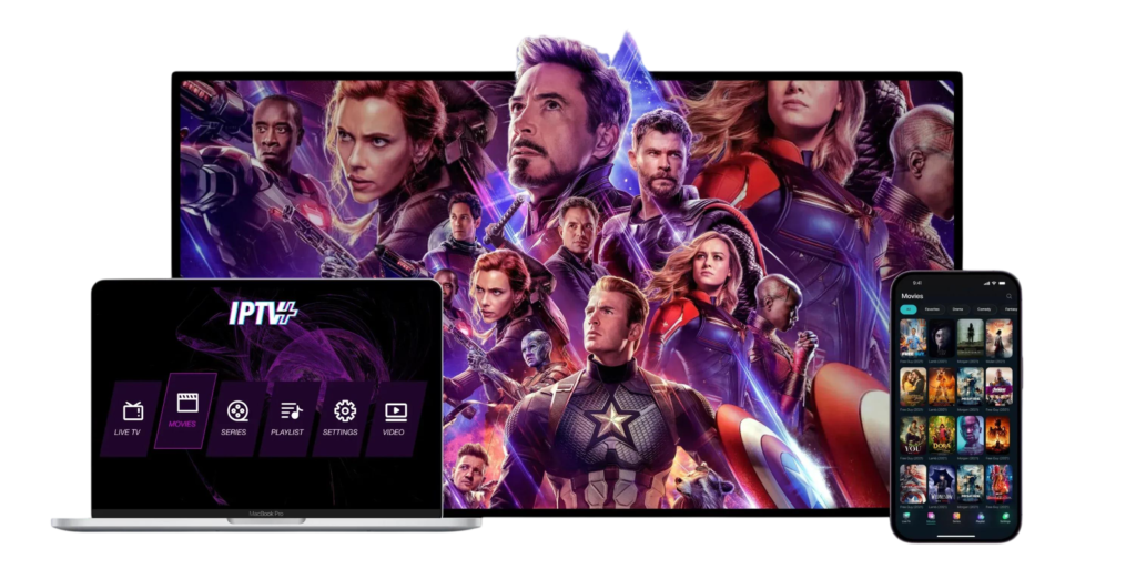 iptv with all movies & TV channels