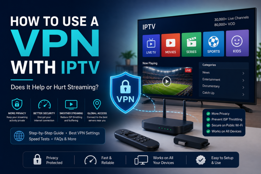 How to Use a VPN with IPTV - Does It Help or Hurt Streaming