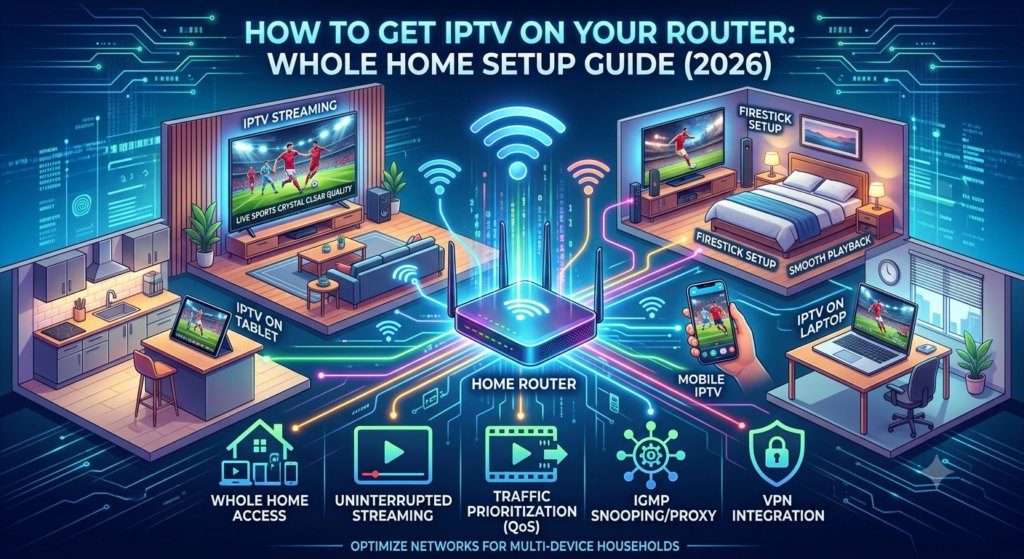 How to Get IPTV on Your Router - Whole Home Setup Guide