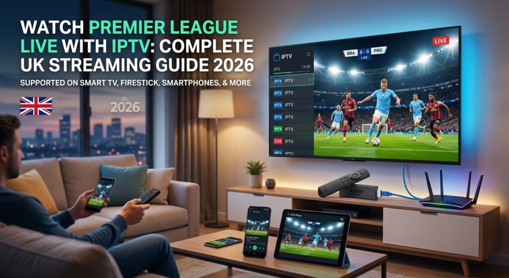 Watch Premier League Live with IPTV - Complete UK Streaming Guide 2026