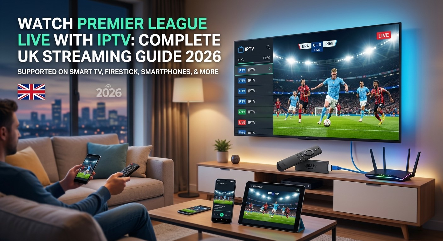 Watch Premier League Live with IPTV - Complete UK Streaming Guide 2026